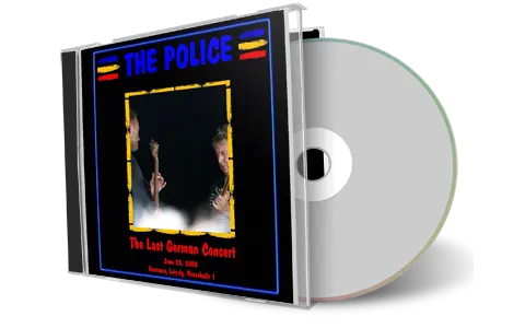 Artwork Cover of The Police 2008-06-28 CD Leipzig Audience