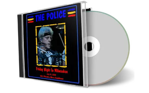 Artwork Cover of The Police 2008-07-25 CD Milwaukee Audience