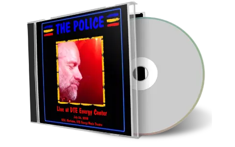 Artwork Cover of The Police 2008-07-26 CD Clarkston Audience