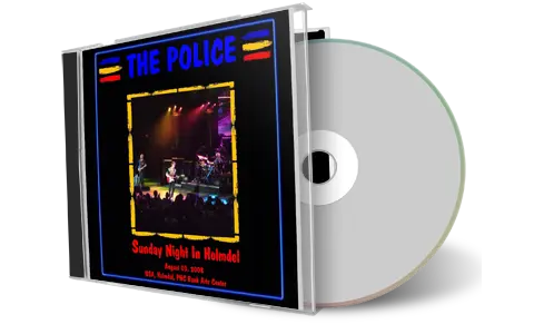 Artwork Cover of The Police 2008-08-03 CD Holmdel Audience