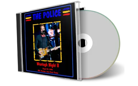 Artwork Cover of The Police 2008-08-05 CD Wantagh Audience
