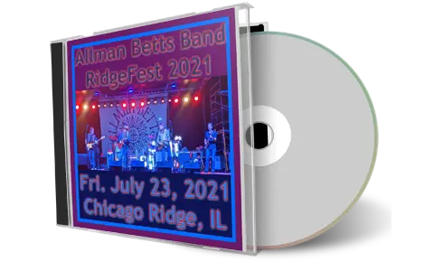 Artwork Cover of Allman Betts Band 2021-07-23 CD Chicago Ridge Audience