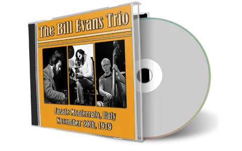 Artwork Cover of Bill Evans Trio 1979-11-30 CD Casale Monferrato Soundboard