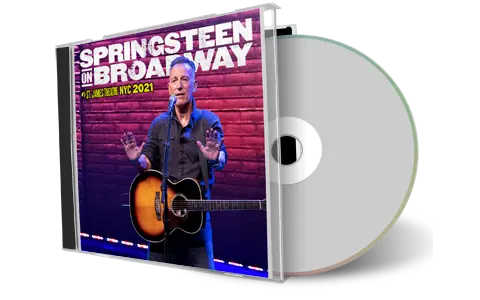 Artwork Cover of Bruce Springsteen 2021-07-14 CD On Broadway New York City Audience