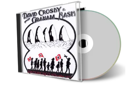 Artwork Cover of Crosby And Nash 1974-12-14 CD San Francisco Soundboard