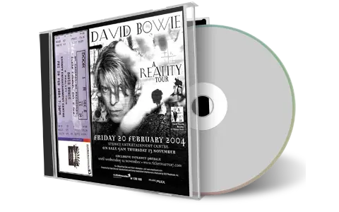 Artwork Cover of David Bowie 2004-02-20 CD Sydney Audience