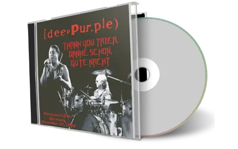 Artwork Cover of Deep Purple 1998-11-12 CD Trier Audience