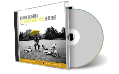 Artwork Cover of George Harrison Compilation CD All Things Must Pass Sessions Soundboard