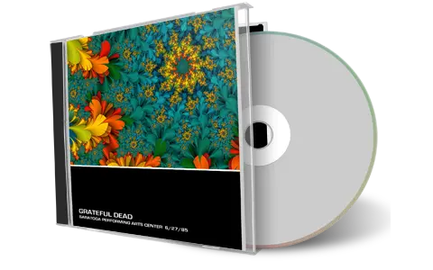 Artwork Cover of Grateful Dead 1985-06-27 CD Saratoga Springs Soundboard