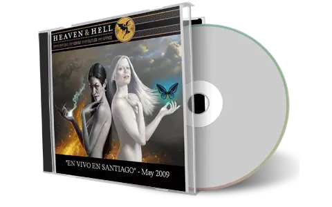 Artwork Cover of Heaven And Hell 2009-05-08 CD Santiago Soundboard