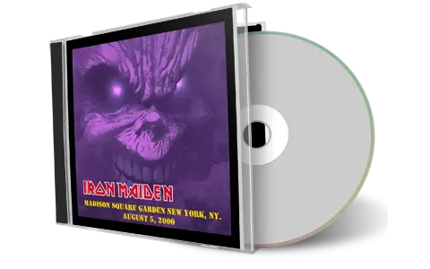 Artwork Cover of Iron Maiden 2000-08-05 CD New York City Audience