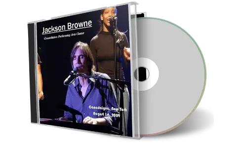 Artwork Cover of Jackson Browne 2009-08-01 CD Canadaigua Soundboard
