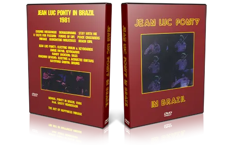 Artwork Cover of Jean-Luc Ponty 1980-12-13 DVD Sao Paulo Proshot