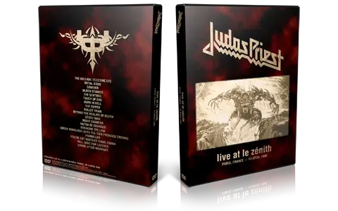 Artwork Cover of Judas Priest 1998-04-14 DVD Paris Audience