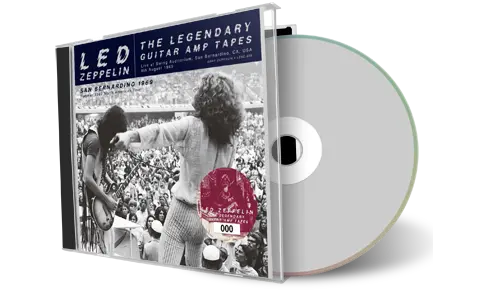 Artwork Cover of Led Zeppelin 1969-08-08 CD San Bernardino Audience