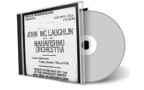 Artwork Cover of Mahavishnu Orchestra 1972-10-13 CD Washington Dc Audience