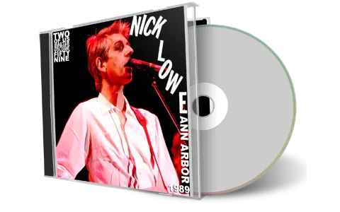 Artwork Cover of Nick Lowe 1989-04-21 CD Ann Arbor Audience