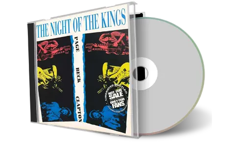 Artwork Cover of Page Beck And Clapton Compilation CD The Night Of Kings Soundboard