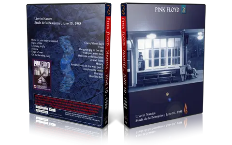 Artwork Cover of Pink Floyd 1988-06-10 DVD Nantes Audience