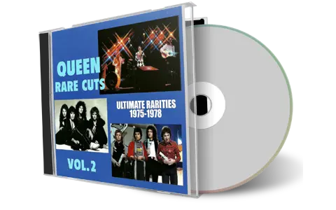 Artwork Cover of Queen Compilation CD Rare Cuts Volume 2 Ultimate Rarities 1975 1978 Soundboard