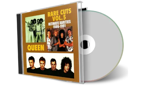 Artwork Cover of Queen Compilation CD Rare Cuts Volume 5 Ultimate Rarities 1986 1991 Soundboard