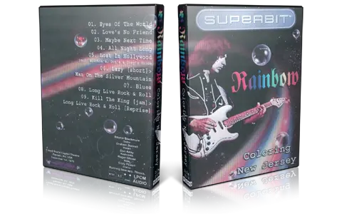 Artwork Cover of Rainbow 1979-12-01 DVD Passaic Proshot