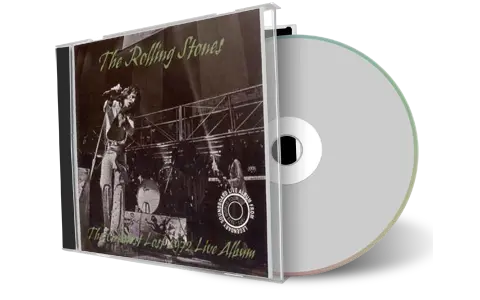 Artwork Cover of Rolling Stones Compilation CD The Greatest Lost 1972 Live Album Soundboard