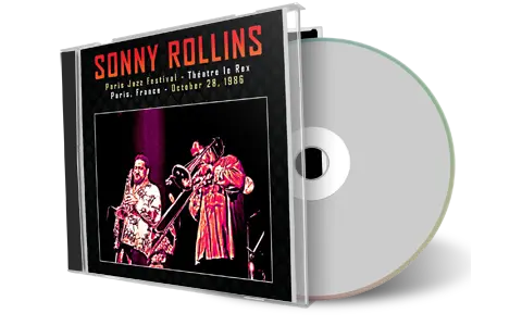 Artwork Cover of Sonny Rollins 1986-10-28 CD Paris Soundboard