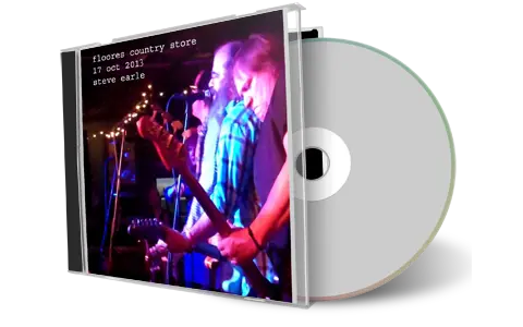 Artwork Cover of Steve Earle 2013-10-07 CD Helotes Audience