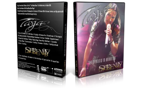 Artwork Cover of Tarja And Serenity 2016-10-21 DVD Haarlem Audience