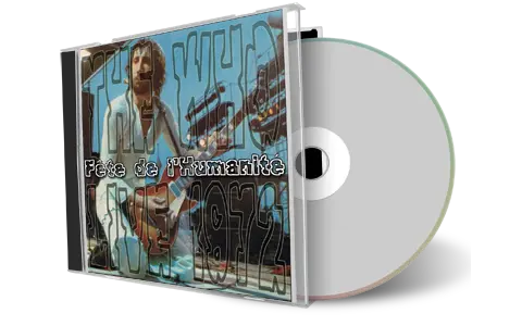 Artwork Cover of The Who 1972-09-09 CD Paris Soundboard