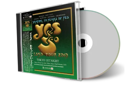 Artwork Cover of Yes 2019-02-22 CD Tokyo Soundboard