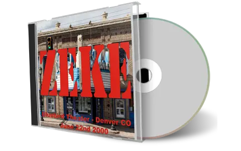 Artwork Cover of Zeke 2000-06-22 CD Denver Audience