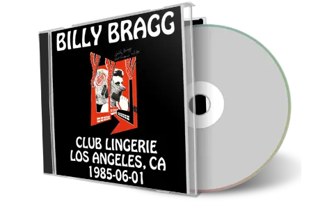 Artwork Cover of Billy Bragg 1985-06-01 CD Los Angeles Audience