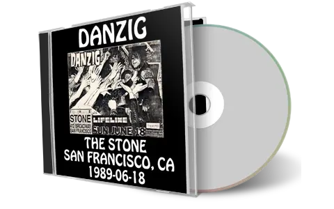 Artwork Cover of Danzig 1989-06-18 CD San Francisco Audience