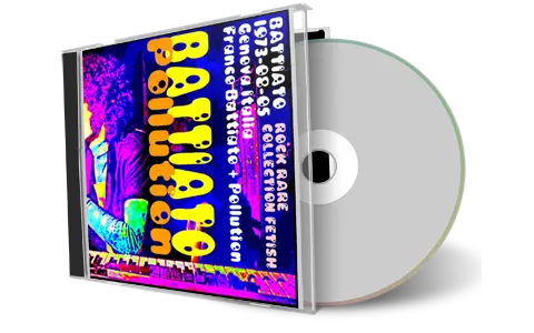 Artwork Cover of Franco Battiato 1973-08-05 CD Genova Audience