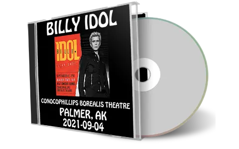 Artwork Cover of Billy Idol 2021-09-04 CD Palmer Audience