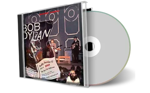 Artwork Cover of Bob Dylan 1965-12-12 CD San Jose Audience