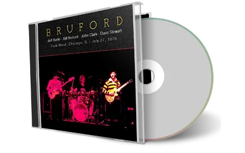 Artwork Cover of Bruford 1979-07-27 CD Chicago Soundboard