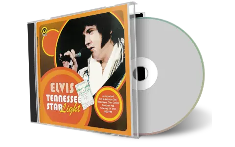 Artwork Cover of Elvis Presley 1977-02-19 CD Johnson City Audience
