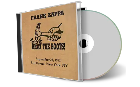 Artwork Cover of Frank Zappa 1972-09-23 CD New York City Audience