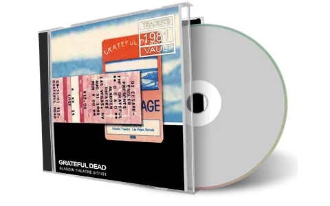 Artwork Cover of Grateful Dead 1981-08-31 CD Las Vegas Soundboard