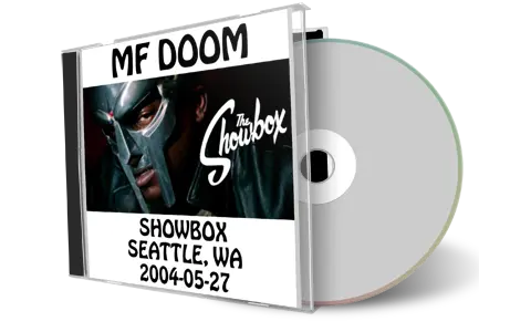 Artwork Cover of Mf Doom 2004-05-27 CD Seattle Soundboard