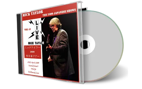 Artwork Cover of Mick Taylor 2009-04-20 CD Tokyo Audience