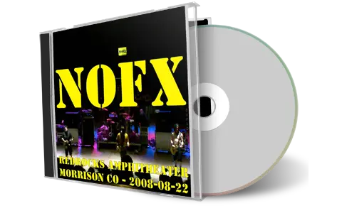 Artwork Cover of Nofx 2008-08-22 CD Morrison Audience
