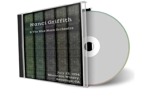 Artwork Cover of Nanci Griffith 1994-07-23 CD Saratoga Audience