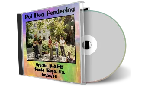 Artwork Cover of Poi Dog Pondering 1990-06-26 CD Santa Rosa Audience