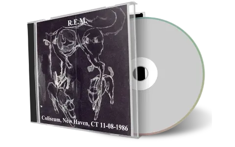 Artwork Cover of Rem 1986-11-08 CD New Haven Audience