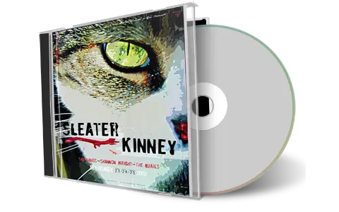Artwork Cover of Sleater Kinney 2002-09-24 CD San Francisco Soundboard