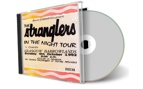 Artwork Cover of The Stranglers 1992-10-04 CD Glasgow Audience